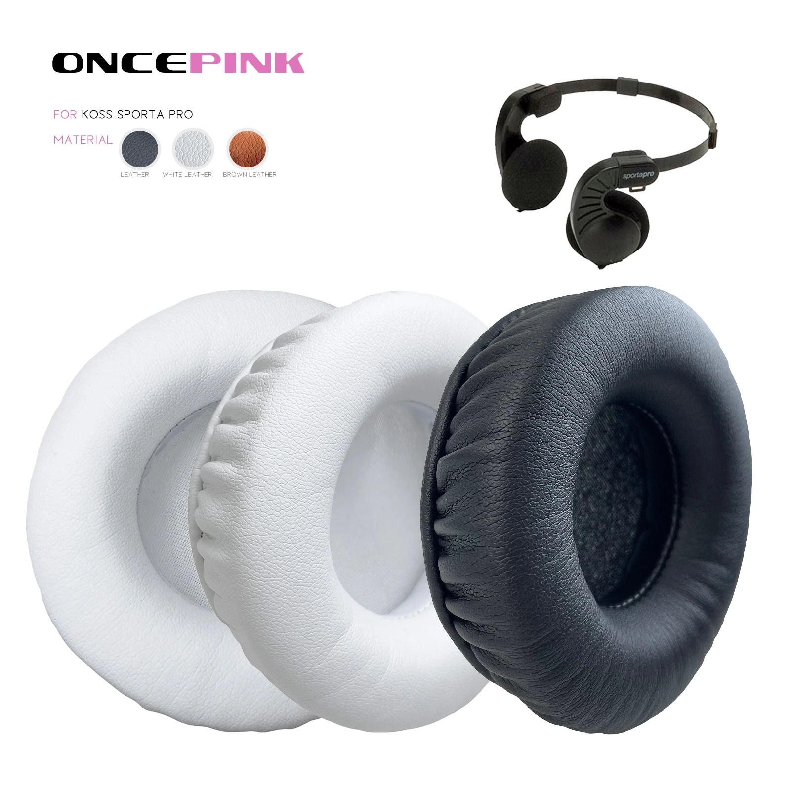 OncepinkReplacementEarPadsforKOSSSportaProHeadphoneCushion