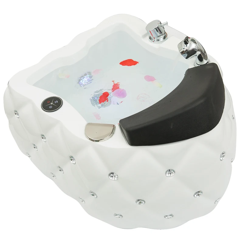 Salon Pedicure Chair Basin FootBath Sink Soaking Clean Care Spa Accessories