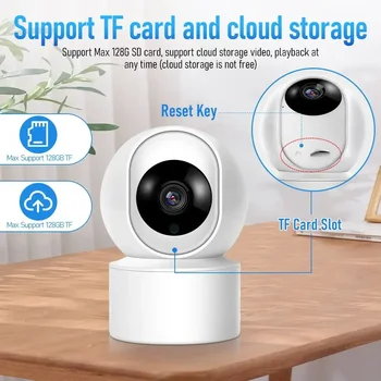 camera wifi surveillance baby monitor full color night vision wireless indoor video ip camera security