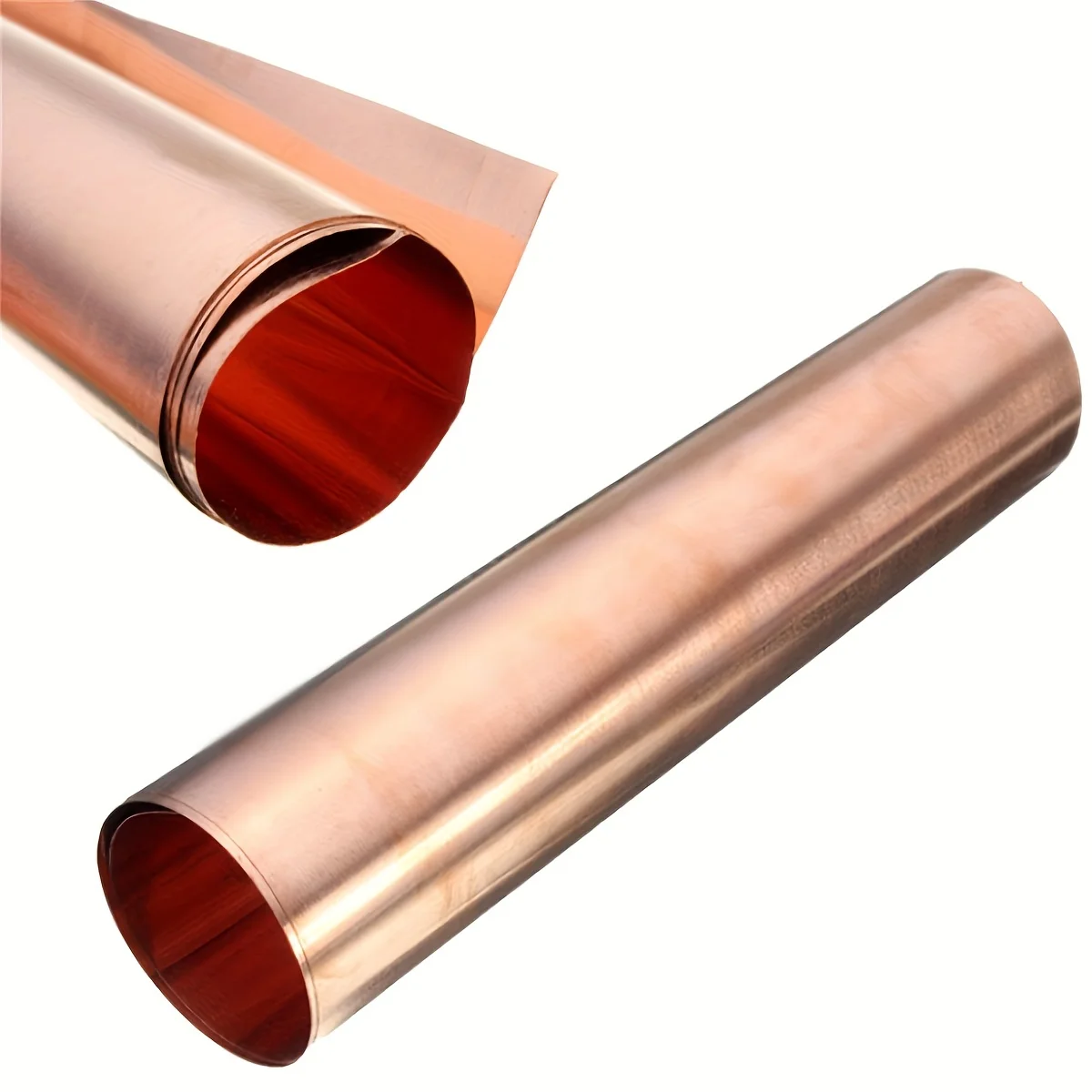 0.1/0.08/0.05 Choose 99.9% Pure Copper Cu Metal Sheet Foil for Handicraft Aerospace