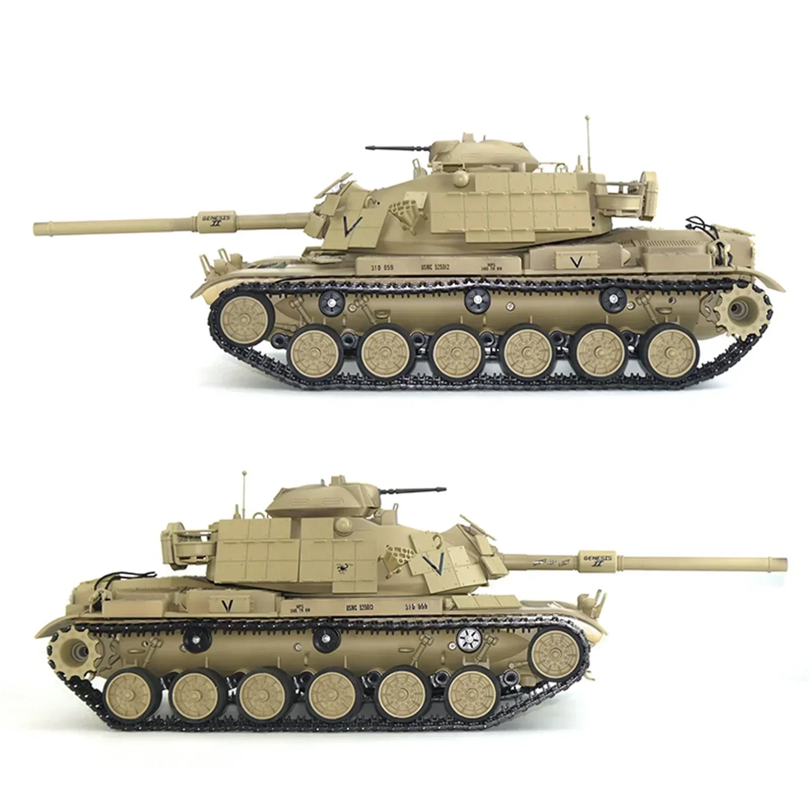1:16 Coolbank/td Rc Tank Us M60a1 Patton Main Battle Tank 2.4ghz Remote Control Ifv Simulation Battle Tank Electric Toy Gifts 2