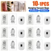 Practical Hanging Vacuum Storage Bags High Quality Dustproof Space Saver Bags Portable Reusable Clothes Compression Storage Bag 1