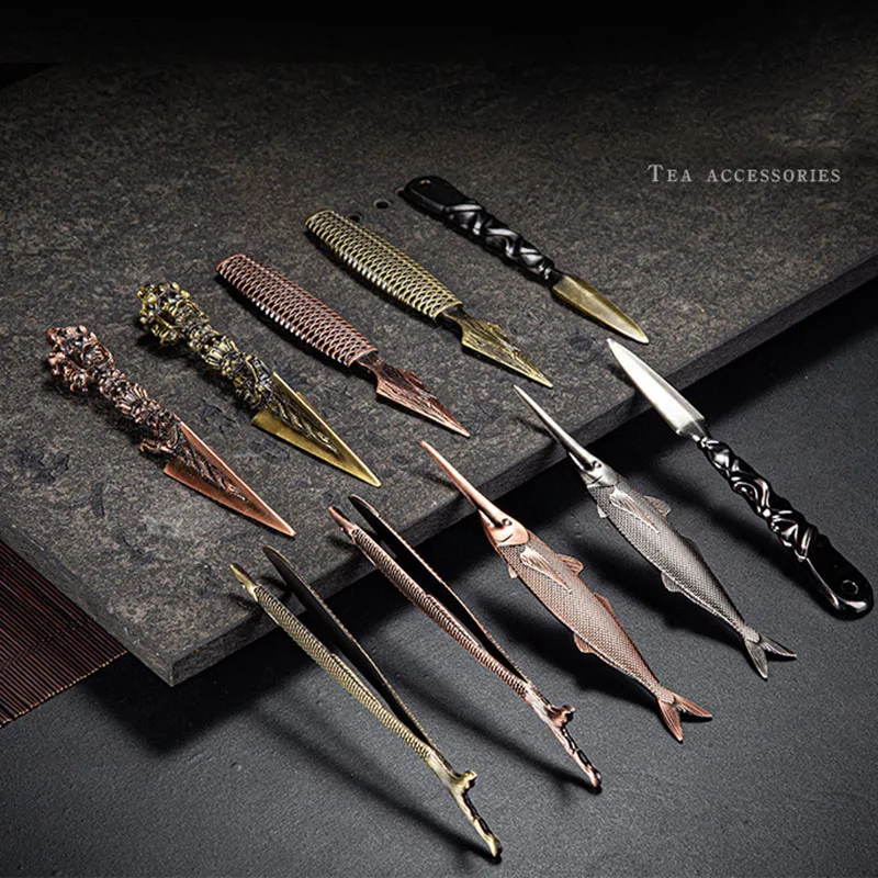 1Pc Tea Needle Tea Cutter Puer Cone Ceremony Accessories Kung Fu Teasets Knife