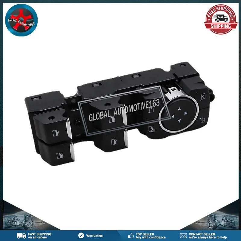 Per Il 2017-2022 Ford Fiesta Vii (Hj, Hf)1.0 Ecoboost Master Power Window Switch Control H1Bt-14540-Db Muslimah
