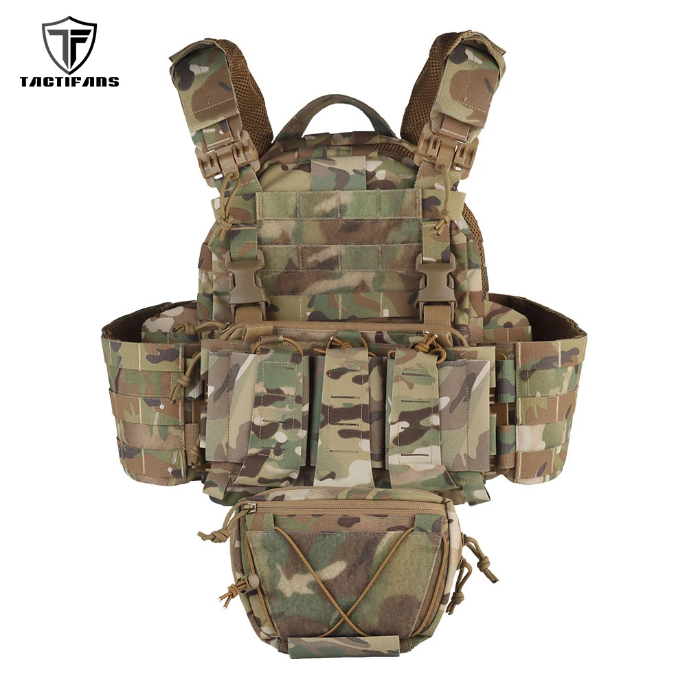 TACTIFANS ARC Tactical Plate Carrier Quick Release Buckle Elastic