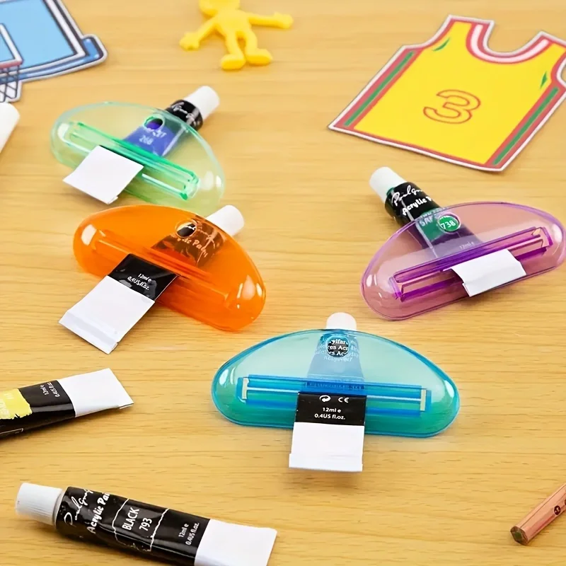 4PCS Manual Toothpaste Squeeze Clip - Perfect for Facial Cleansers and Hand Creams, A Universal Clip for Squeezing Toothpaste