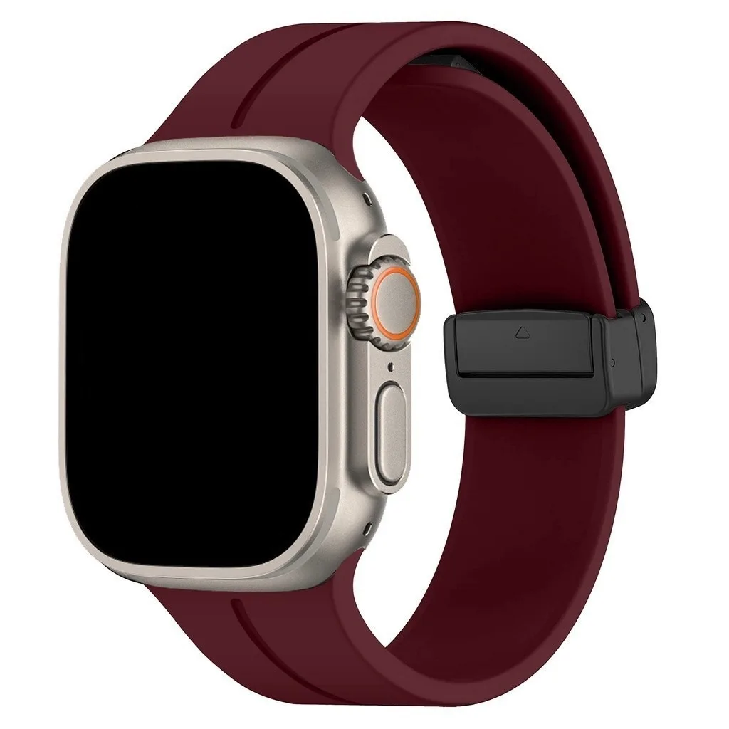 Magnetic Silicone Watch Strap