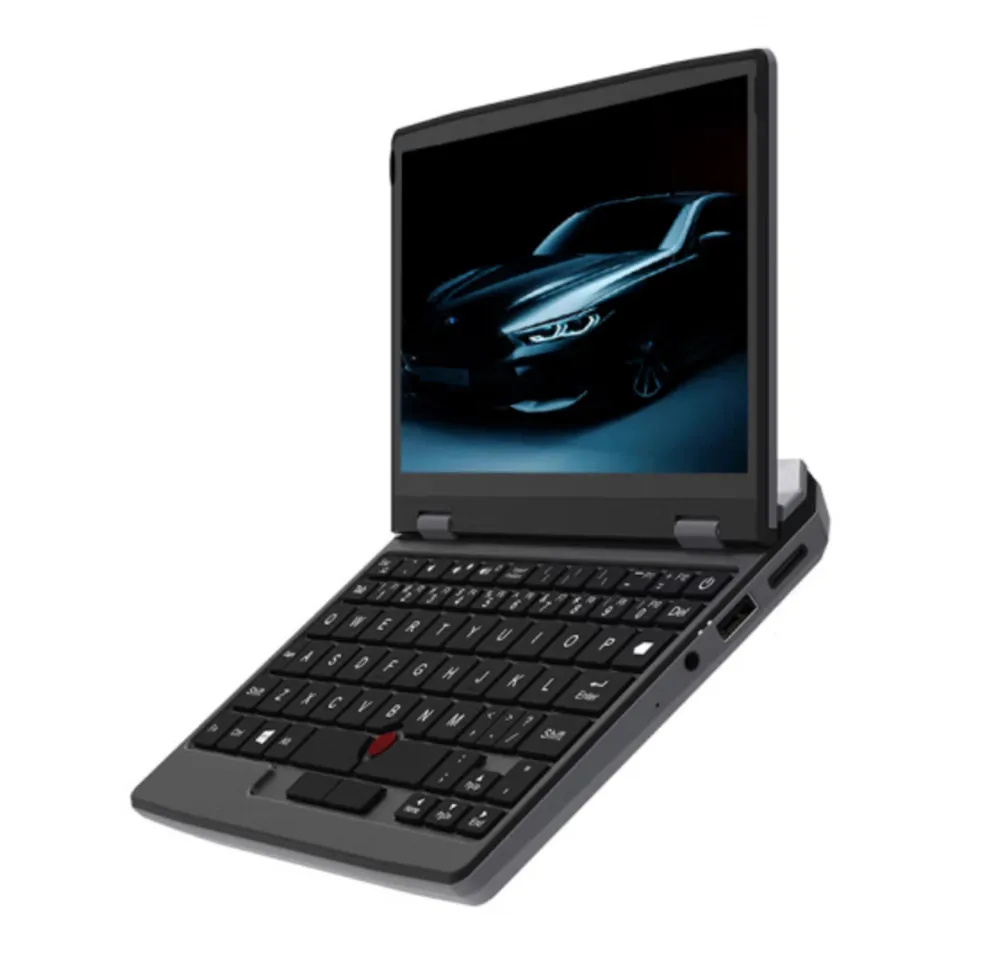 7 Inch Mini Laptop N4000 Notebook IPS Touch Screen Portable Netbook Win 10 Pro Mini PC Micro Computer BT 4.2 12G 128GB 4