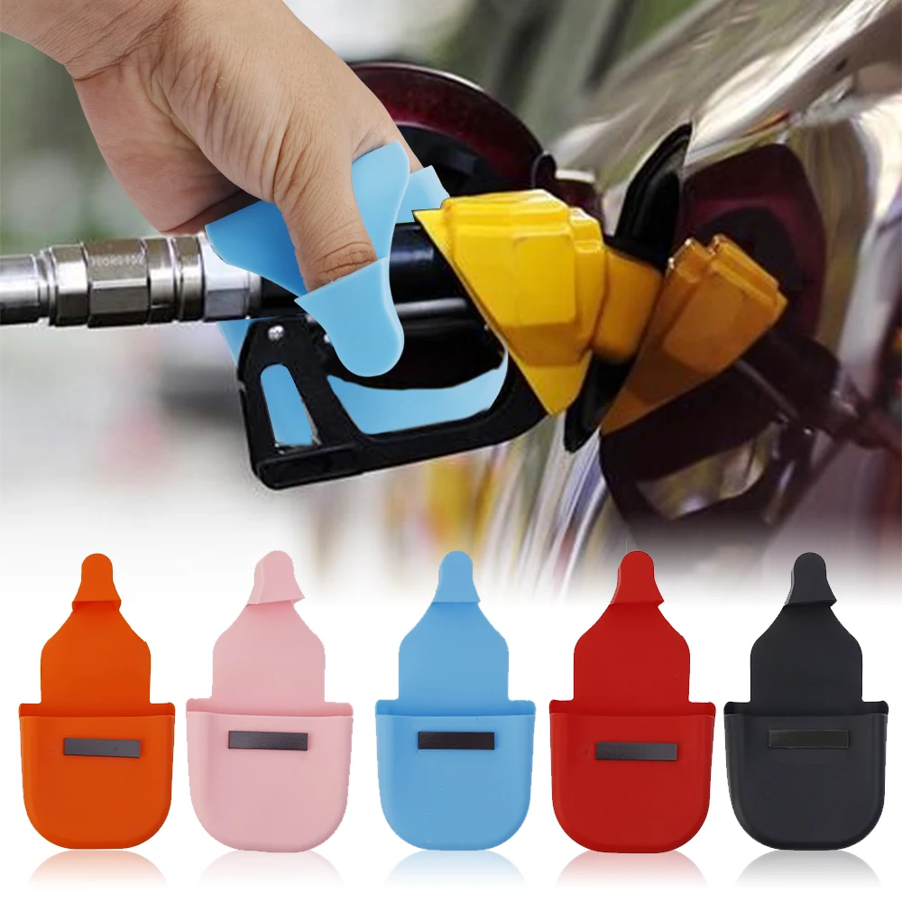 

Silicone Refueling Gloves Magnetic Soft Hand Protector Universal Size Multifunctional Automotive Refueling Supplies Tool