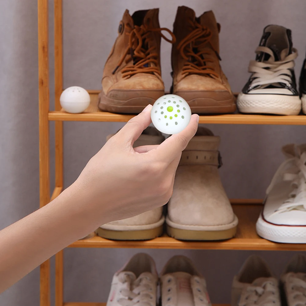 6-48PCS Deodorizer Freshener Ball Sneaker Gym Bag Shoe Closet Toilet Long-lasting Aromatic Sneaker Accessory shoe deodorizer ball