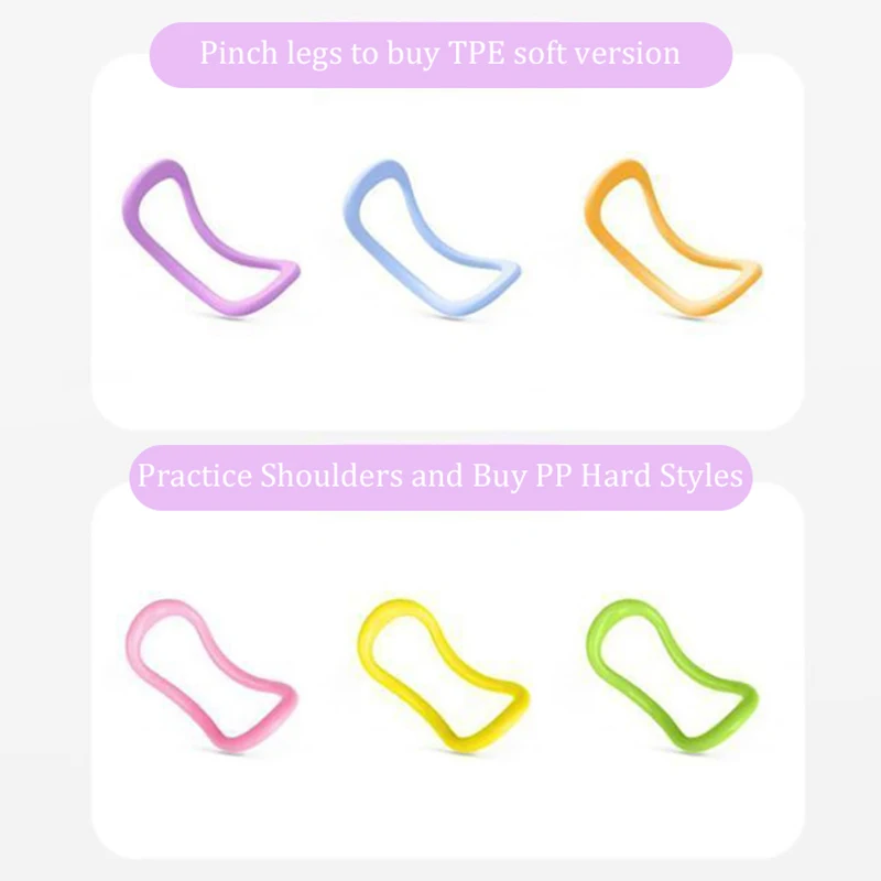 Yoga Ring For Pilates And Fascia Massage Soft Stretch Circle_voghion.com