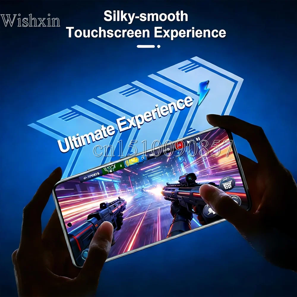 3D Curved 9H Tempered Glass Screen and Camera Lens Protector