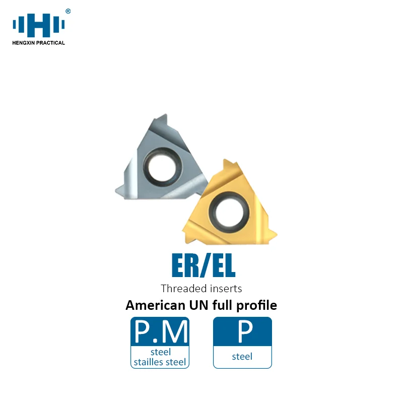 

HENGXIN Thread inserts 16ER EL IR IL 32 28 24 20 18 16 14 13 12 11.5 11 10 9 UN CNC Carbide Turning Tools Boring Cutters