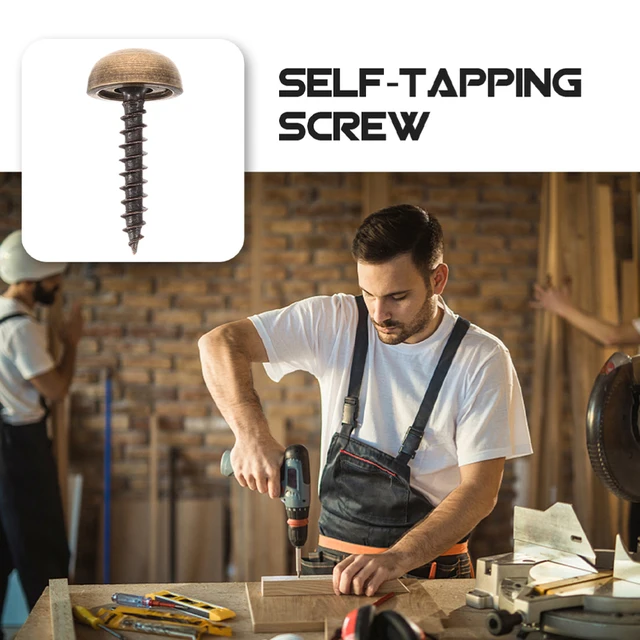 8 Viti Decorative In Ottone Con Tappi - Per Specchi E Mobili, Testa 12mm, Colore Oro - Foto 8