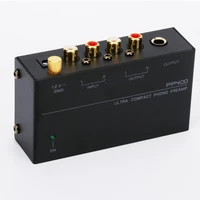 Ultra-Compact Phono Preamp Preamplifier With RCA 1/4Inch TRS Interfaces Preamplificador Phono Preamp PP400 1