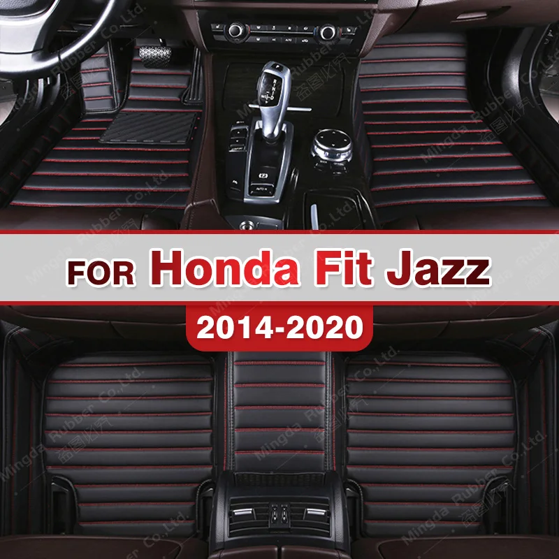CarfloormatsforHondaFitJazz5Seat201420152016201720182019