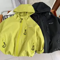 Boys Jackets Spring Autumn Hoody for Kids Waterproof Children Coat Casual Teenager Outerwear School Baby Windbreaker Clothing