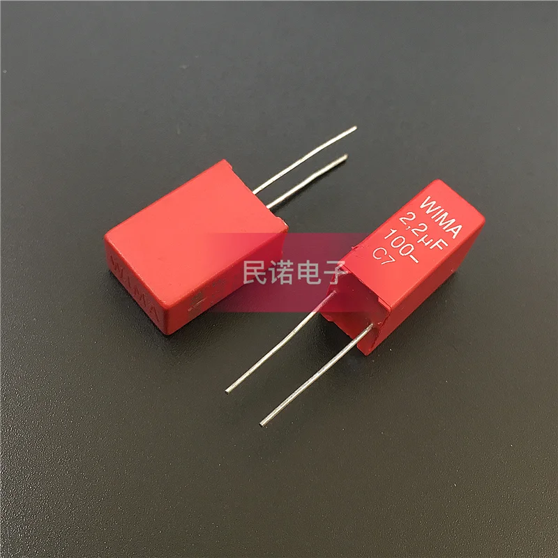 10pcs WIMA red mks2 5mm 1UF 1.5UF 2.2UF 3.3UF 4.7UF 6.8UF 10UF 50V 63V 100V 105 155 225 335 475 685 106 Germany