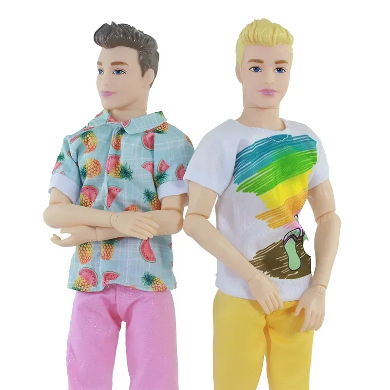 1/6 Bjd Ken Doll with Clothes Suit Boyfriend 30cm Doll Set Girl Play House Dress Up Toys Accessories 5