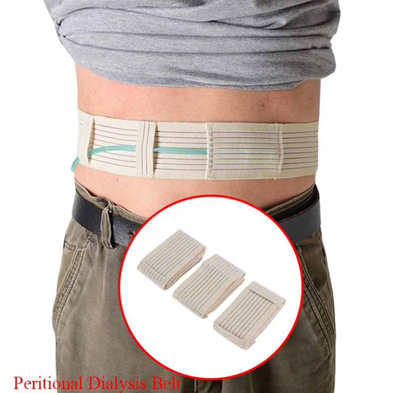 1XAbdominal Belt Peritoneal Dialysis Abdominal Care Belt Conduit Protection