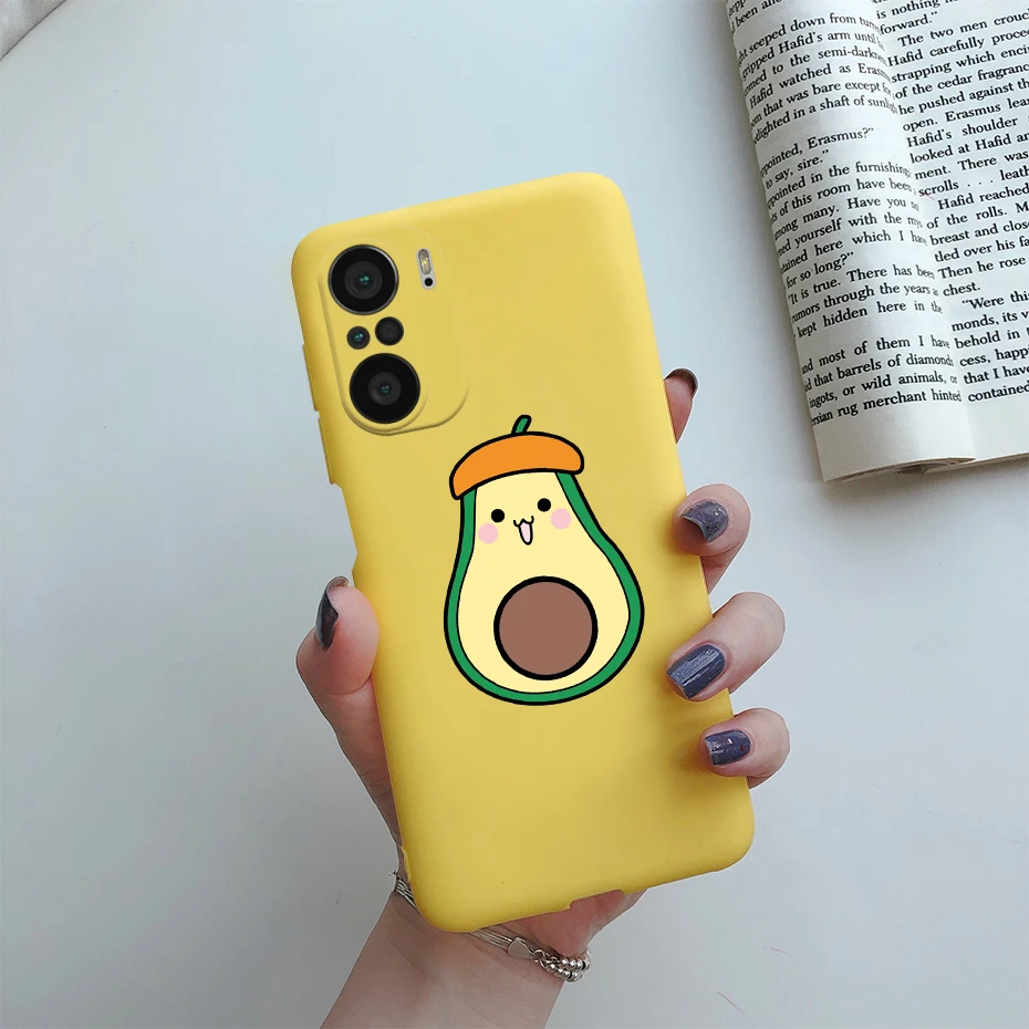 Cute Silicone TPU Phone Back Cover for Xiaomi POCO F3 (Global Version) – 6.67