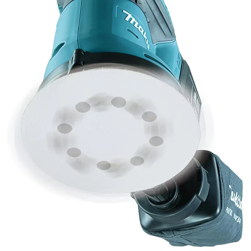 Makita DBO180Z 18V Brushless Cordless Rechargeable Disc Random Orbital Sander Woodworking Sanding Putty Polishing Bare Tool 4