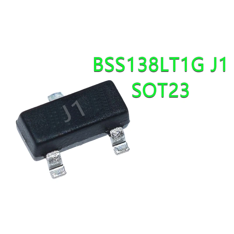 

100PCS BSS138LT1G SOT23 BSS138 SOT SOT-23 MOSFET SMD J1 MOS field effect transistor new and original IC
