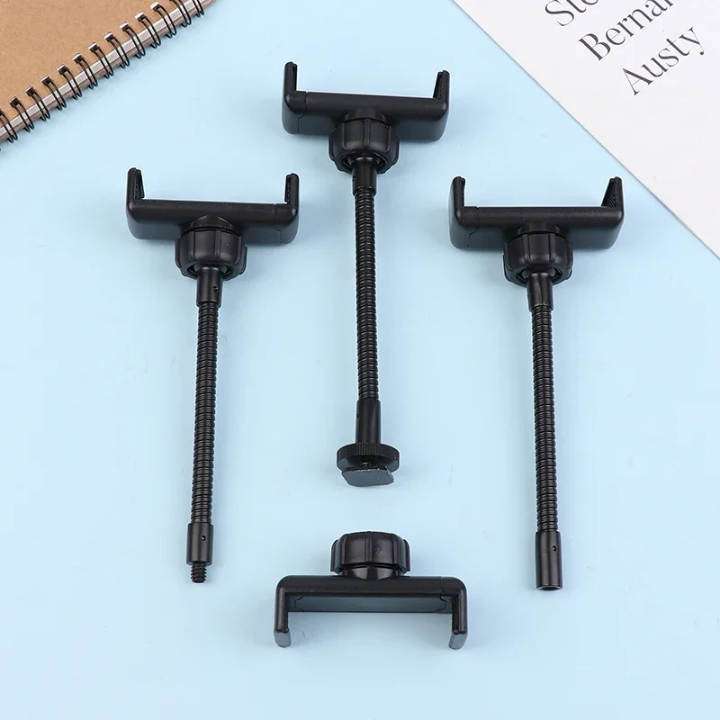 Phone Holder Flexible Hose Long Arm Phone Clip For Ring Light Replacement Part 360 Mount Clip Bracket Clamp Stand Tripod Monopod