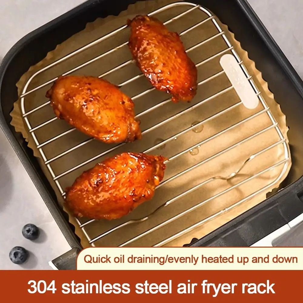 RoundSquareCookingRackWithFoot304StainlessSteelAirFryerRackThickenGridGrillHomeKitchenOvenSteamerCooker-AliExpress15