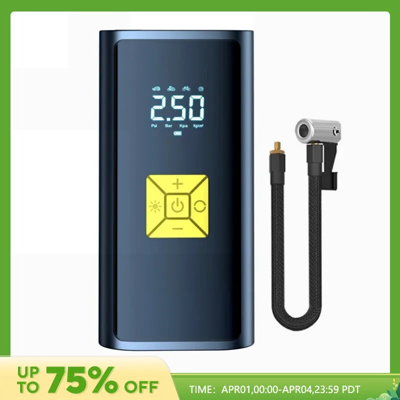 자전거 타이어용 확장 호스 펌프 튜브 MTB 도로 자전거용 팽창기 파이프 코드 11 오토바이 자전거용 스마트 에어 펌프, 휴대용 자동차 자동 압축기, 타이어 팽창기, 150PSI