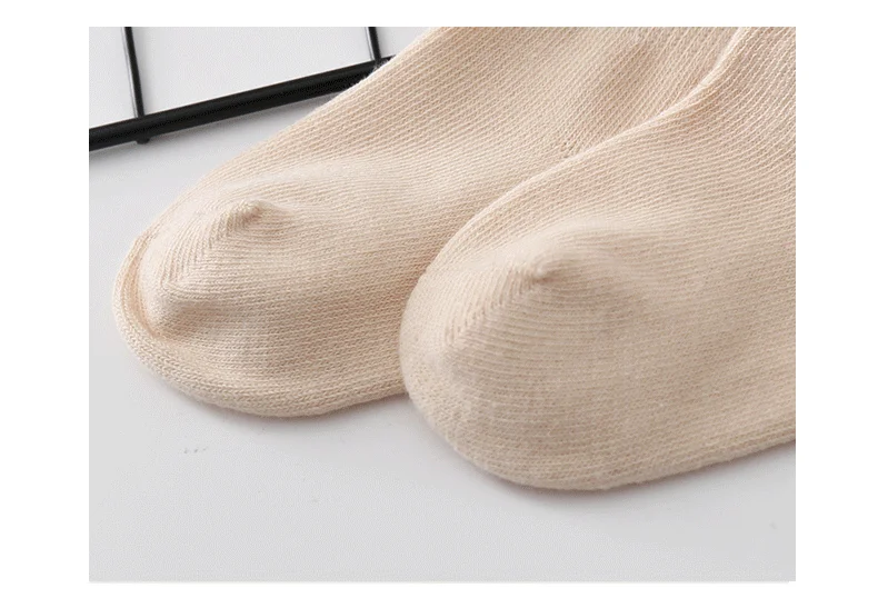 3 paare/los Babys ocken Jungen Mädchen kniehohe Kinder Rüschen feste Baumwolle lange Socken Säugling Neugeborene Sommer kinder Rüschen süße Socken – Detail 16