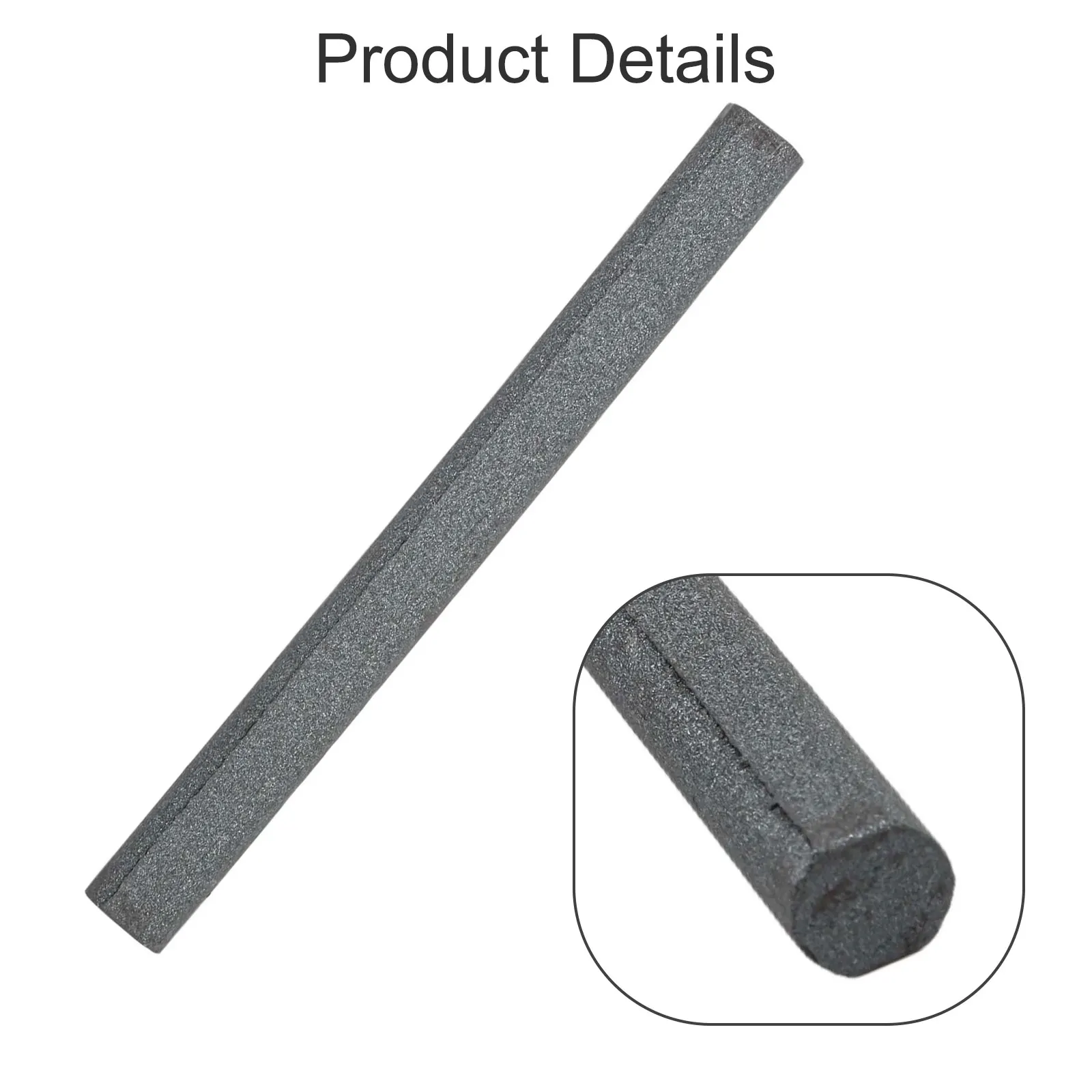 1pcs Buffer Rod Bar Anti-interference Ferrite Mandrel With Diameter Length 10*100mm For Crystal- Radio Antenna Aerial