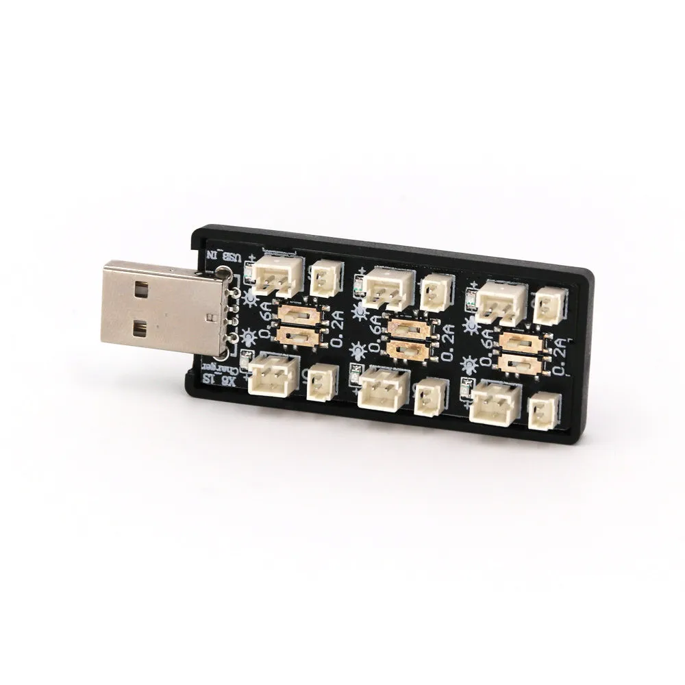 Chargeur LiPo LiHV 1S 6CH Carte Adaptateur Batterie RC