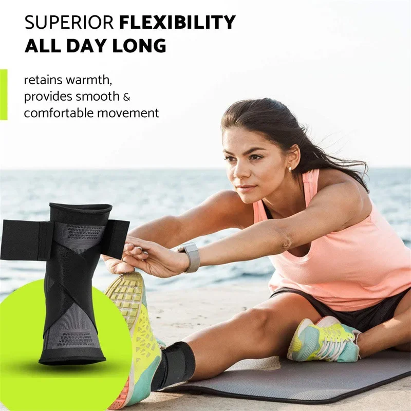 Gym Ankle Protector Sport Anklet Support Bodybuilding Exercise Fitness Man Women Adjustable Compression Ankle Brace Protection