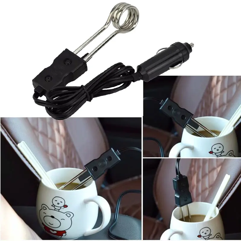 New Mini Electric Car Water Heater 12V/24V Boiler Hot Water Coffee