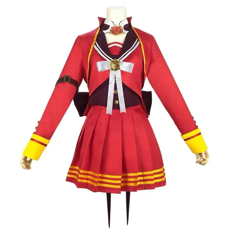 

Umamusume: Pretty Derby Uma Musume Cosplay Special Week Maru Zensky Uniform Costume Halloween Party Sailor Suit