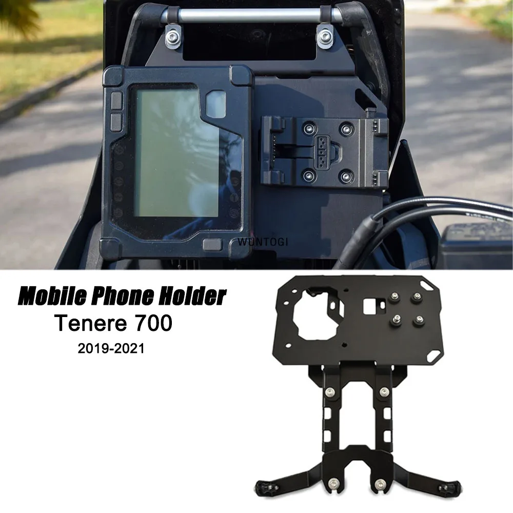 Support de téléphone portable pour moto, plaque GPS, affichage