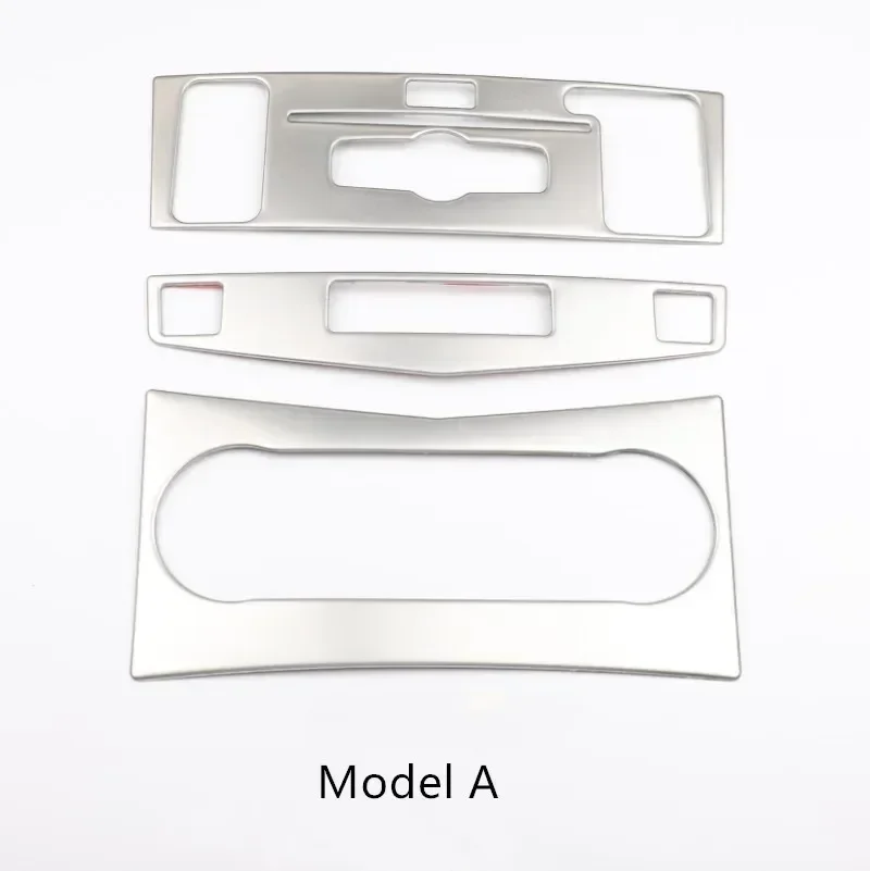 Car Styling Center Console Aria Condizionata CD Pannello di Copertura Trim Per Mercedes Benz Classe C W204 C200 C260 C300 C180 2007-2010 - Image 4