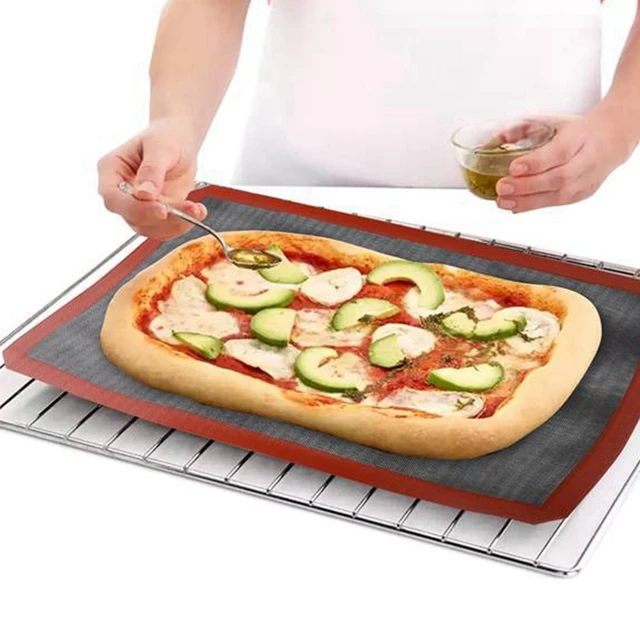 Keksz/Kenyér/Konyhai Sütőberendezés Tartozékok Perforált Szilikon Sütőszőnyeg Nem Tapadó Sütő Szőnyegbélés, 2Db - Image 6
