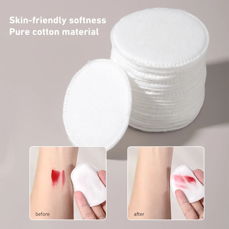 150Pcs/pack Facial Make Up Cosmetic Cotton Pads Round Soft Makeup Nail Polish Remover Cleansing Pads Daily Removal Tool 5