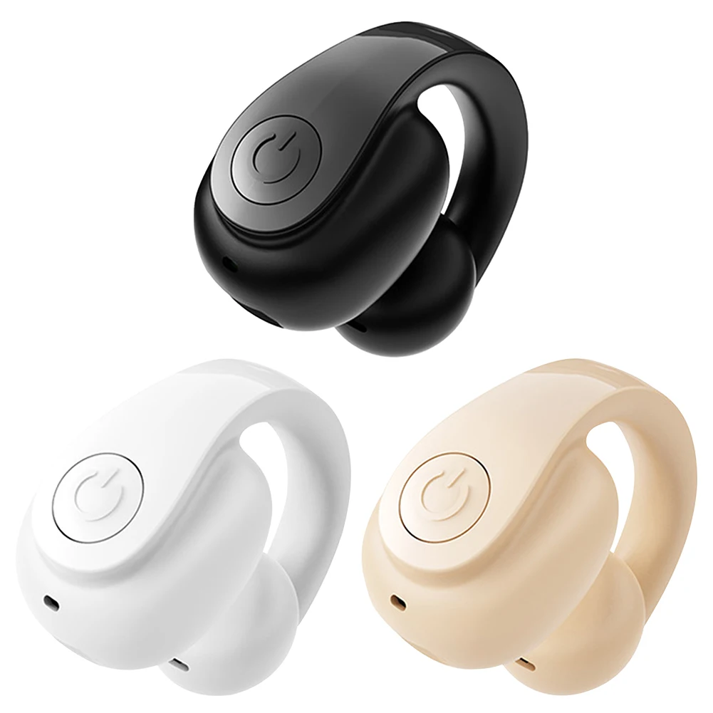 Wireless Noise-Canceling HiFi Stereo Ear Clip Earphones - Waterproof Bluetooth 5.4 Earbuds