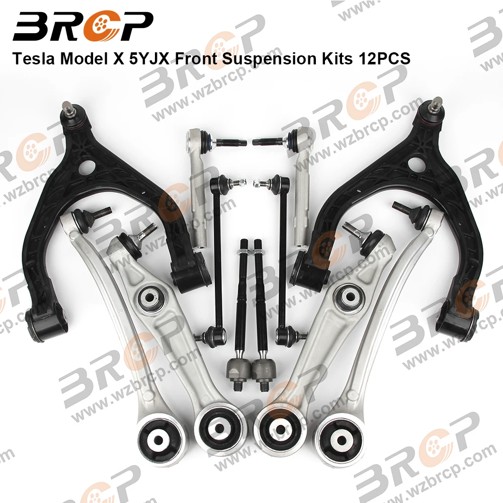 BRCP Front Control Arm Ball Joint Stabilizer Link Tie Rod End Kits For