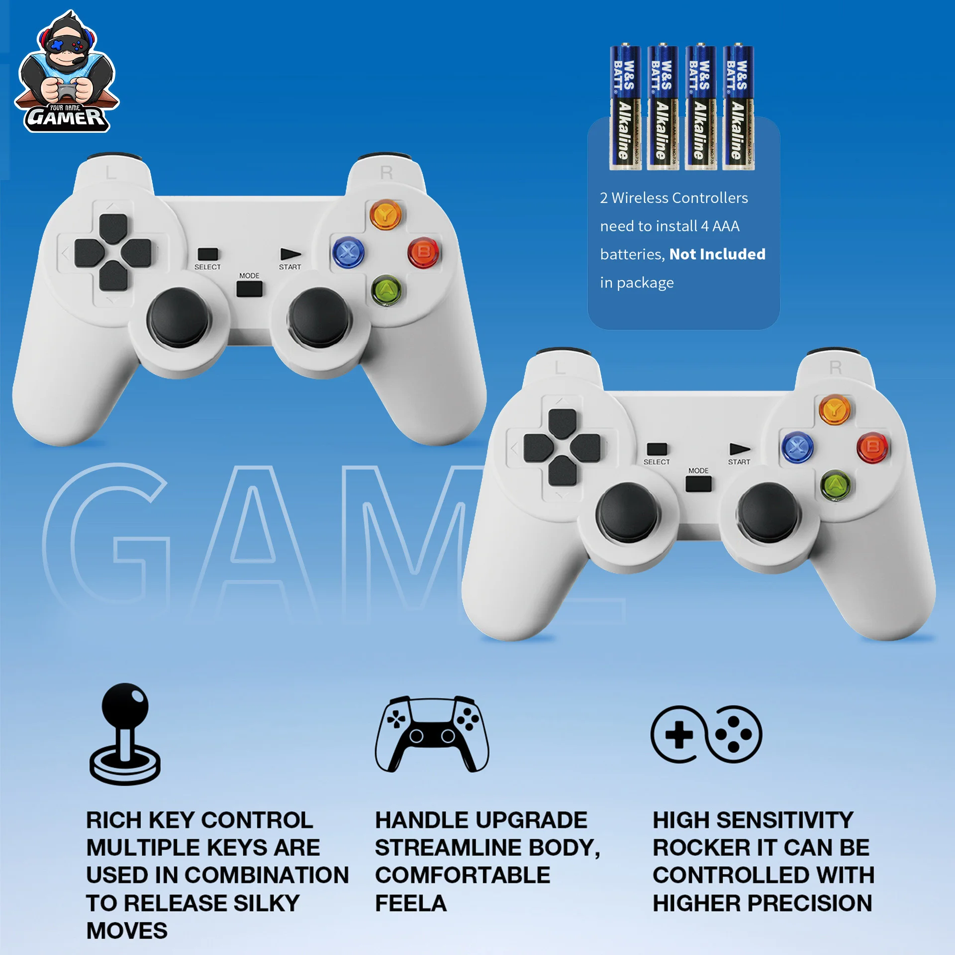 2025 G7 8K 3D وحدات تحكم ألعاب الفيديو 64GB 2.4G و...