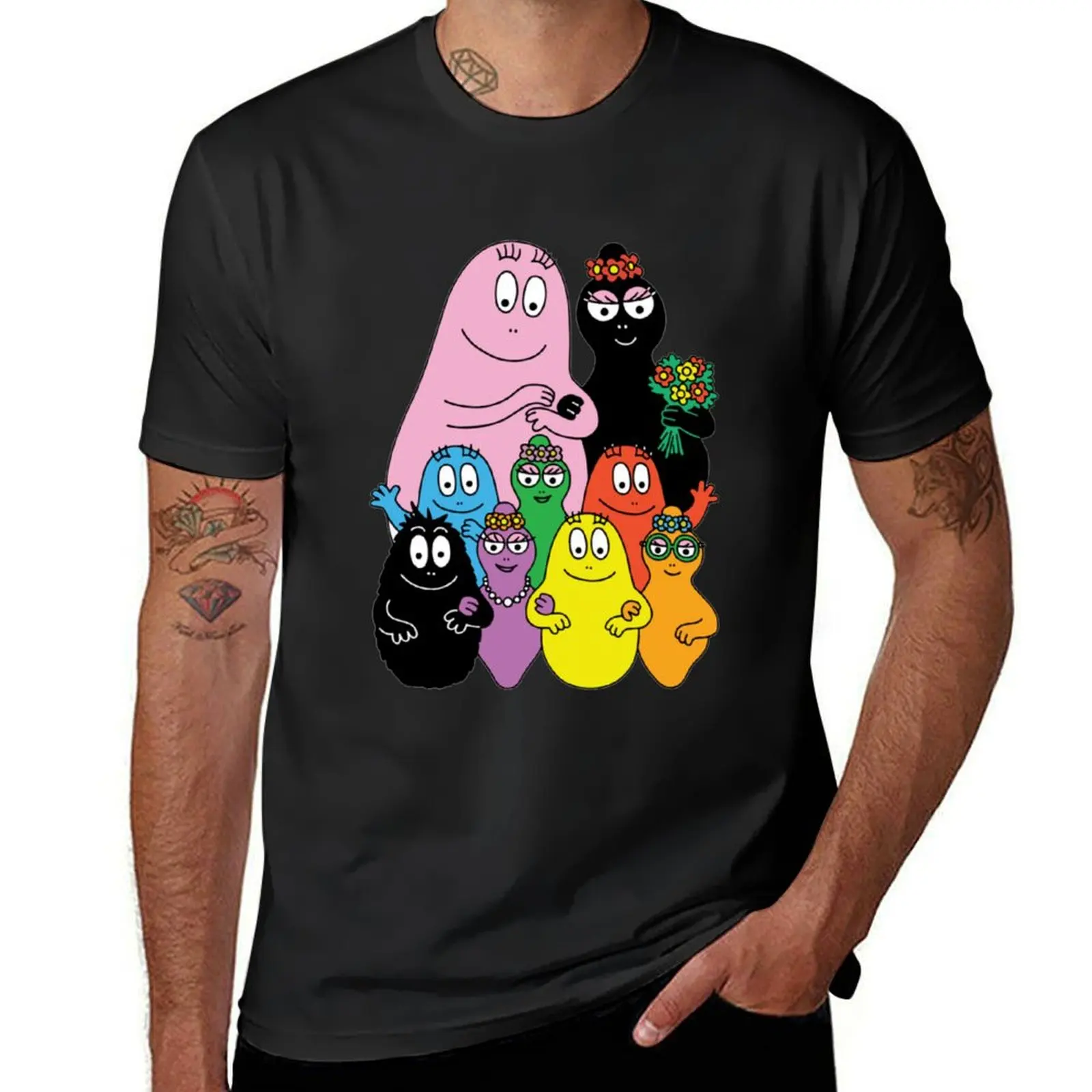 

Barbapa T-Shirt quick-drying anime new edition funny t shirts for men