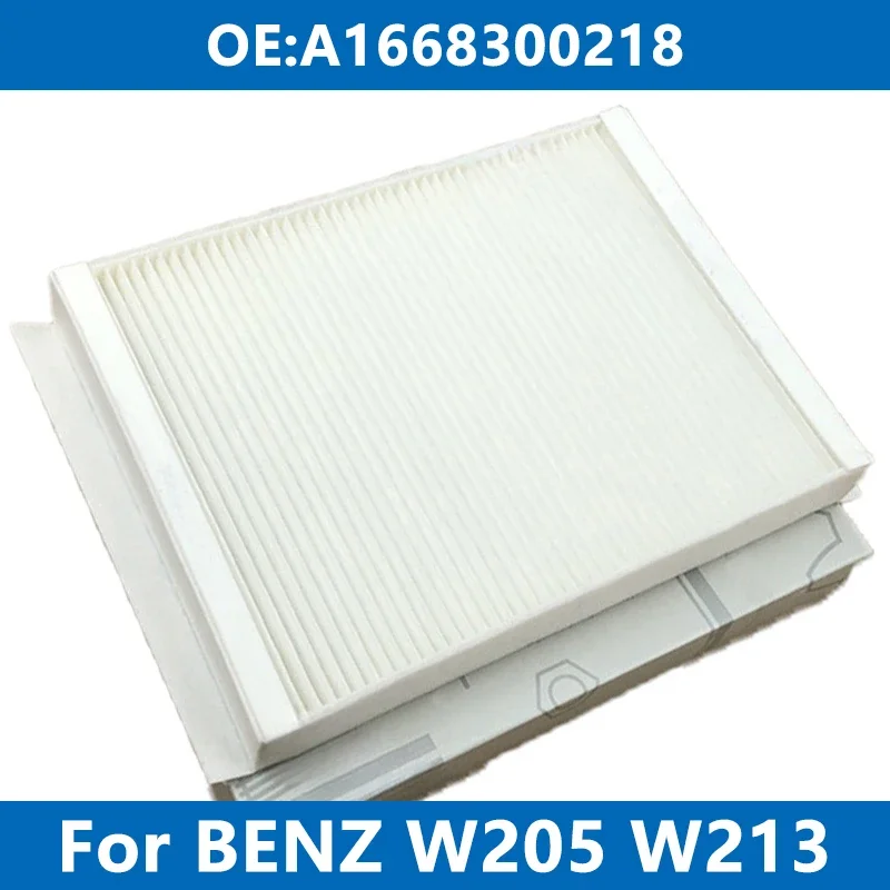 External Cabin Filter Car Air Conditioner A1668300218 For Mercedes Benz W205 W213 X253 W166 C E GLC/E/S M C180 C200d E250 E300 air filter