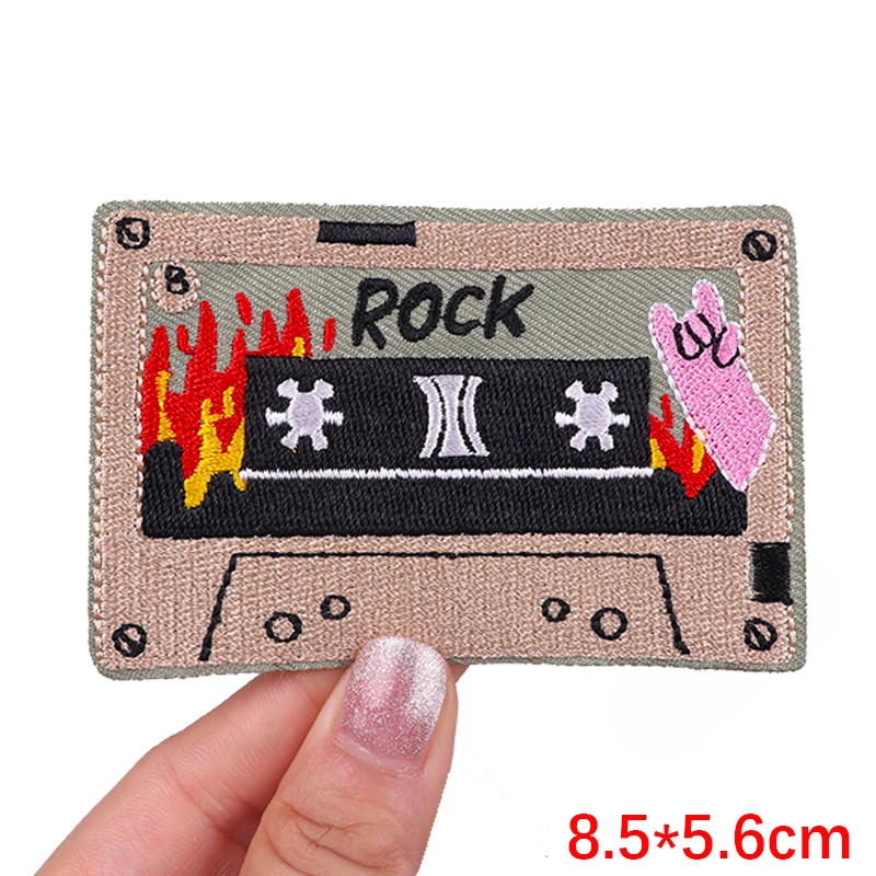 Playful Cartoon Embroidery Iron-On Patches