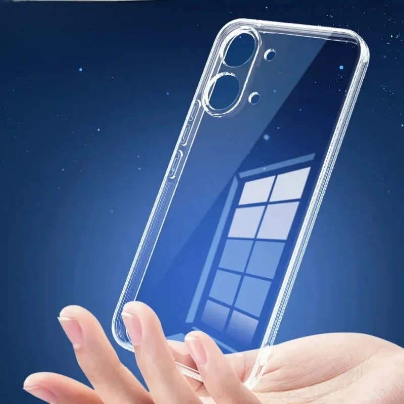 Slim Clear Soft TPU Phone Case - Transparent Silicone Back Cover for Xiaomi Redmi Turbo5 Max