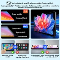 JIUYIN 9 pouces écran IPS pour Ford Focus 2 2004 - 2011 Android 13 lecteur multimédia de voiture Android Auto autoradio GPS Navi CarPlay 4