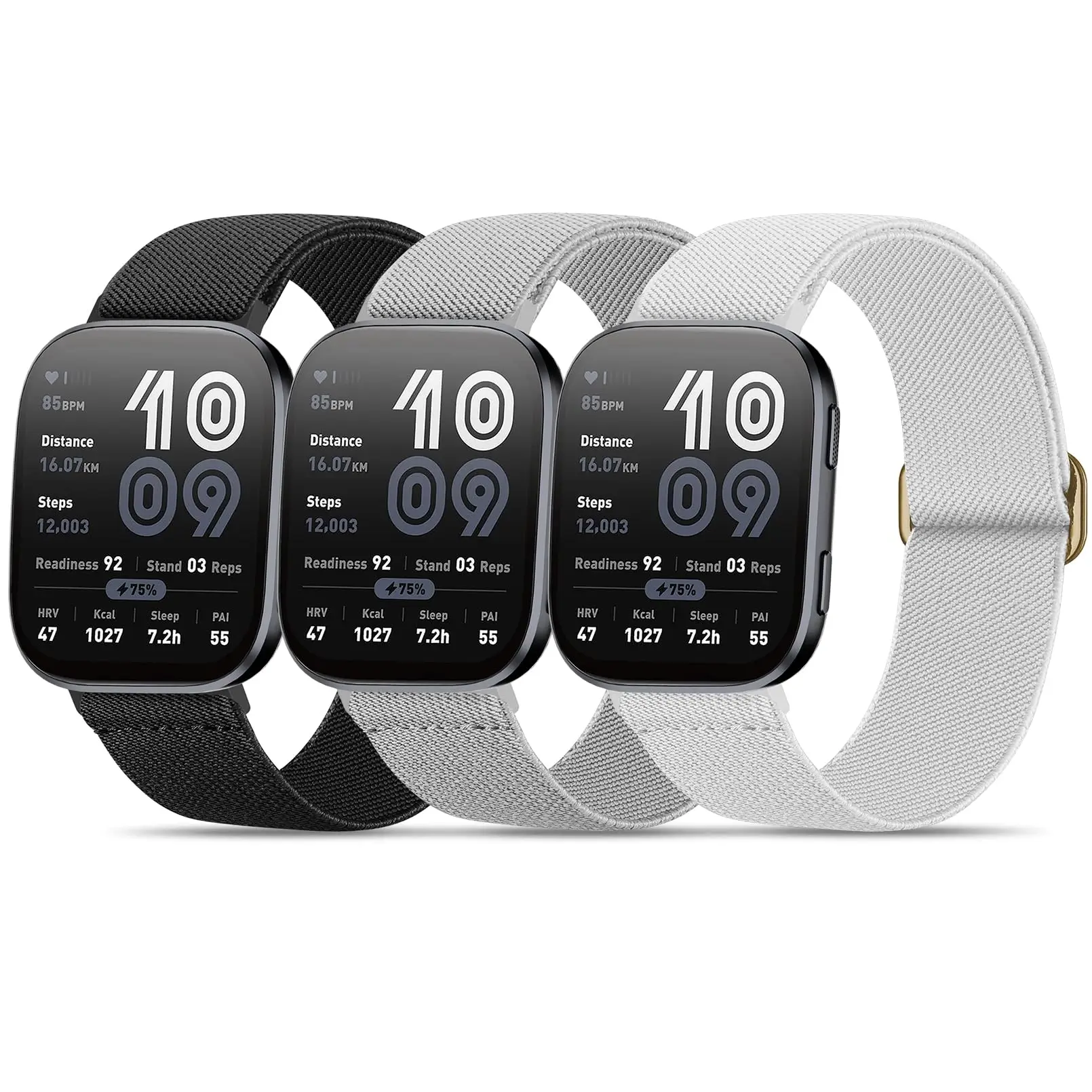 Elastic Nylon Strap - Sporty & Versatile 20mm/22mm Bracelet Band