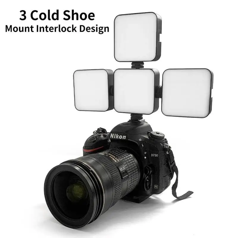 Portable LED Video Light for Camera Photography